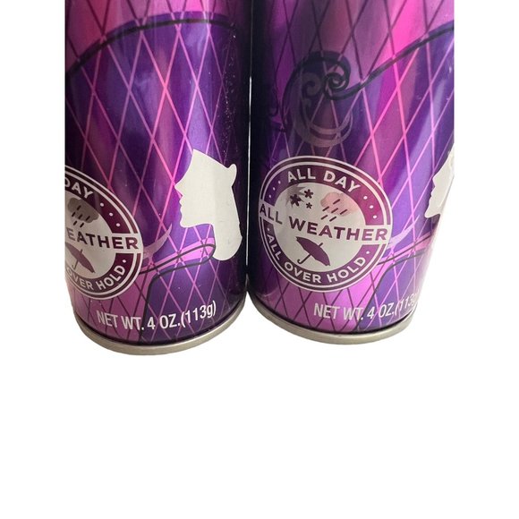 2 Cans Aqua Net Extra Super Hold Hairspray Unscented All Weather 4 oz each NEW - Picture 3 of 3